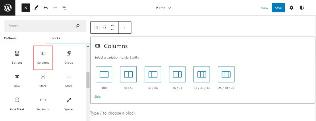 Creating Multi-Column Desing Using WordPress Gutenberg Editor