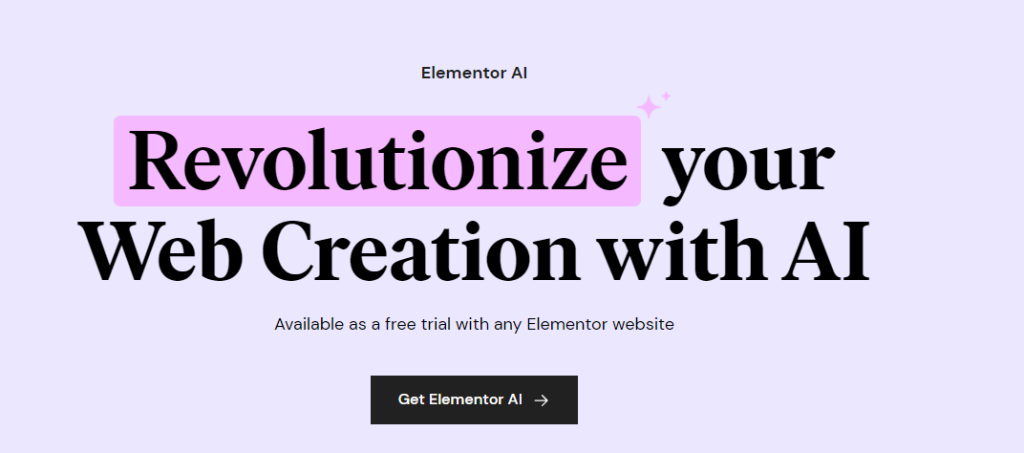 generate content for free with elementor ai