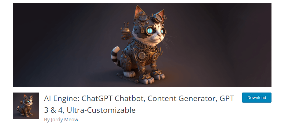 AI Engine Plugin as one of the best WordPress AI Plugins
