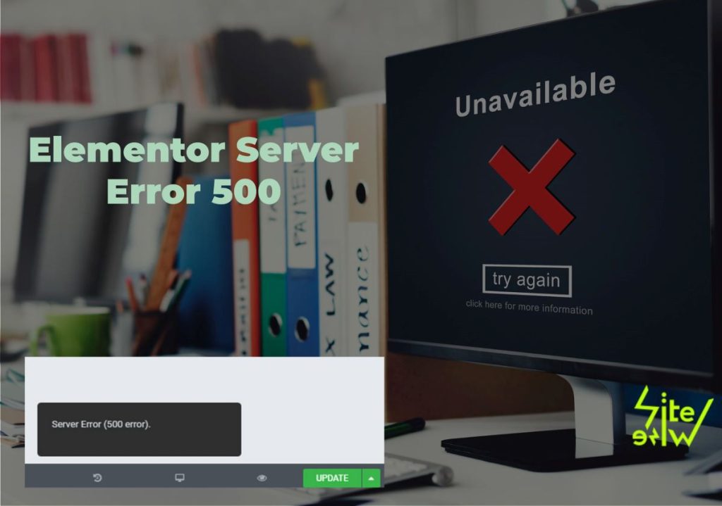 Elementor Server Error 500 Elementor Error 500